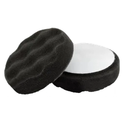 MIRALEX Полировальный круг финишный черный рифленный Premium 150/25мм