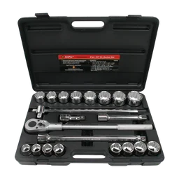 T45755 Набор 12-гранных головок и аксессуаров 3/4" 21 предмет