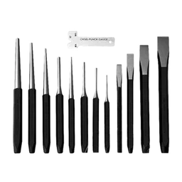 T29641 Набор выколоток и зубил, 12 предметов