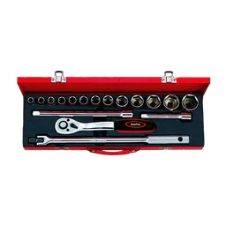 T45410 Набор головок и аксессуаров 1/2", 17 предметов