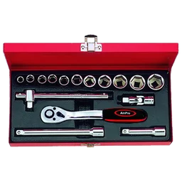 T45210 Набор головок и аксессуаров 3/8", 18 предметов