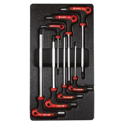 T22904 Набор 6-гр. отверток с Т-обр. ручкой, в ложементе