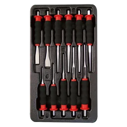 T29654 Набор выколоток и зубил с защитными рукоятками, 11 предметов