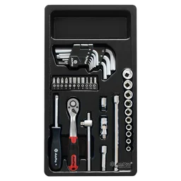 T45030 Набор головок и аксессуаров 1/4", 37 предметов в ложементе