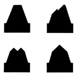 Colad Набор сопел для аппарата точеч.струйной обработки AirTec Spotblaster, 4 шт.