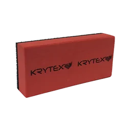 Krytex Аппликатор с салфеткой, 4x9x2, 5 - профессиональный аппликатор с замшевой салфеткой 4x9 см, 1 шт