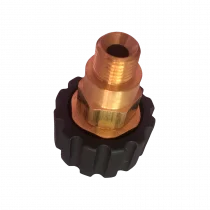 56140 Переходник M22x1,5гайка - 1/4внеш, 400bar, латунь