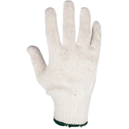 JetaSafety Трикотажные перчатки защитные, 1 пара, L