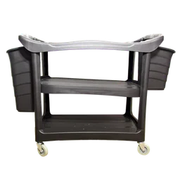 AuTech Пластиковый стол на колесиках для полировщика