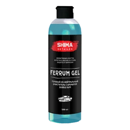Shima Гелевый pH-нейтральный очиститель поверхностей SHIMA DETAILER FERRUM GEL BUBBLE GUM, 500 мл