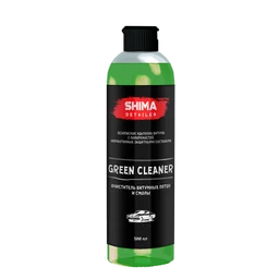 Очиститель ЛКП от битума и смолы Shima Detailer Green Cleaner 500 мл