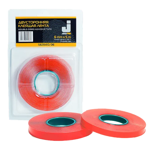 Клейкая лента двусторонняя JETA PRO D8410 5828410/12 12 мм х 5 м - 1