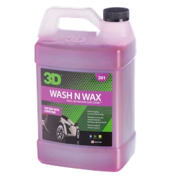 Автошампунь с воском 2в1 3D Wash N Wax 201OZ64 1,89л