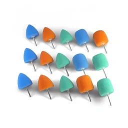 конус полутвердая - комплект 15 шт. Au-3301 Набор полировальных насадок для гибкого вала цилиндр