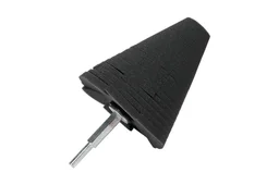 CONE-B Конусный ультрамягкий полировальник черный A302, 100 мм