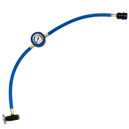 Шланг пластиковый с манометром для заправки кондиционера автомобиля Autech