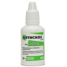 Полимер для ремонта стекол Антискол АС-60 жидкий для сколов 30 мл
