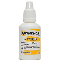 Полимер для ремонта стекол Антискол AC-200 густой для трещин 30 мл