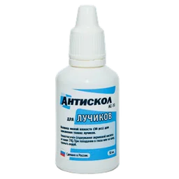 Полимер для ремонта стекол Антискол АС-30 жидкий для лучиков 30 мл