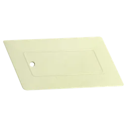 GT113WHITE Ракель для тонировки в труднодоступных местах жесткий белый