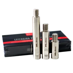 MaxShine Набор - удлинительный вал для полировки 3 шт., нержавейка, 50, 80, 120 мм, M14