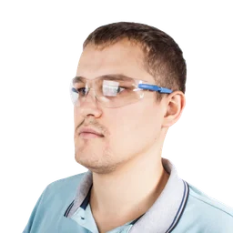 JetaSafety Защитные очки с прозрачными линзами каплевидной формы