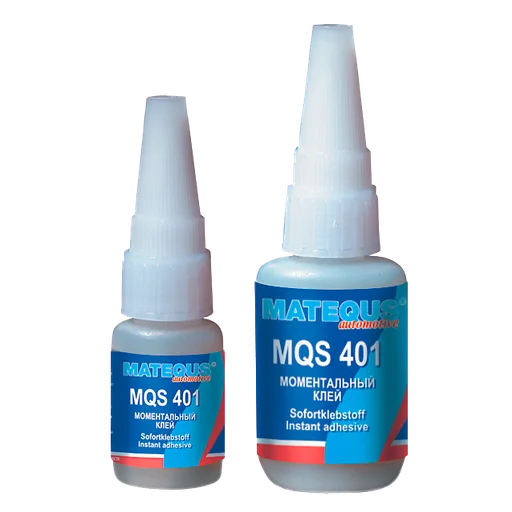 Matequs Клей цианоакрилатный MQS401 универсальный, 20 гр - 1