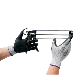 Matequs Пистолет ручной скелетный для картриджей 310 мл, 10:1, усилие 120 кг, шаг 6 мм