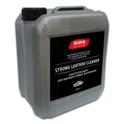 Очиститель кожи мощный Shima Detailer Strong Leather Cleaner 5 л
