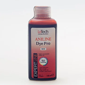 Анилиновый краситель для кожи LeTech Expert Line Aniline Dye Pro Red 3ADP145EL07 145 мл - 1