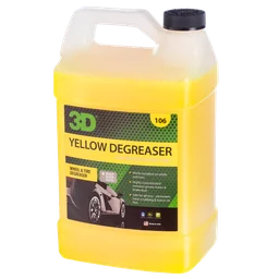 3D Car Care Очиститель покрышек и резины Yellow Degreaser, 3.78 л