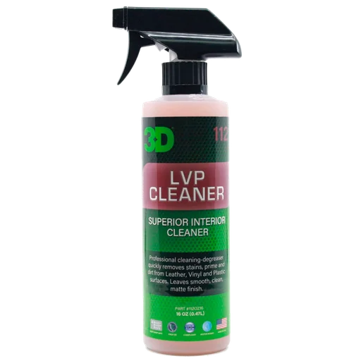 Очиститель кожи винила и пластика 3D LVP Cleaner 112OZ16 0,47 л - 1