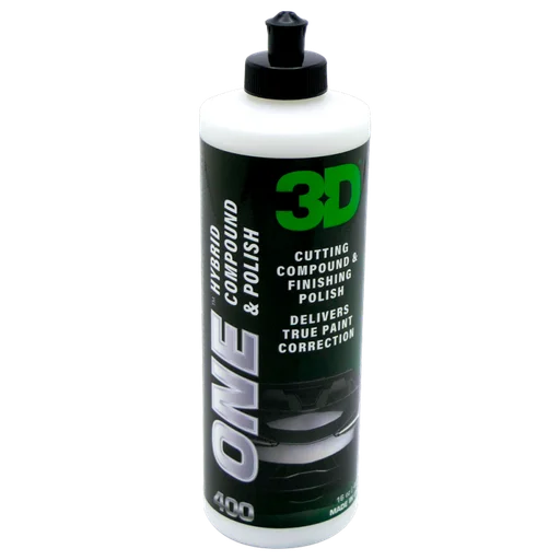 Абразивная паста 3D ONE HYBRID 400OZ16 0,48 л - 1