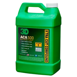 Абразивная паста 3D ACA 500 X-TRA Cut Compound 500G01 3,78 л