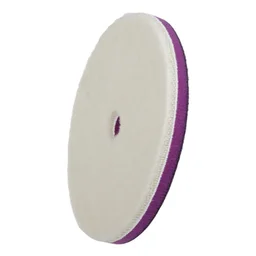 Шерстяной полировальный круг ZviZZer ZV-WP00015510HC белый 155/15/155 мм