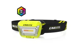 Налобный сенсорный фонарь 3 цвета Unilite CRI-H200R CRI 96+ 200 Lm
