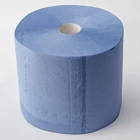 1рулон Протирочная бумага двухслойная Veiro 24х35см wipe1 1000 отрывов, синяя