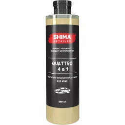 ОЧИСТИТЕЛЬ-КОНДИЦИОНЕР ДЛЯ КОЖИ SHIMA DETAILER QUATTRO С АРОМАТОМ RED WINE 4673744565003 500 мл