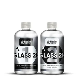 Chemical Russian Glass 2K - двух компонентное покрытие для стекол, 500 мл + 500 мл
