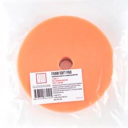 Glosswork Foam Soft Pad Полировальный круг финишный мягкий, 150 мм, оранжевый