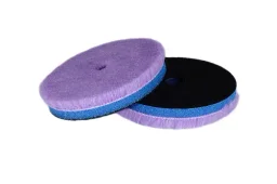 A302 130мм - Полировальник шерстяной на поролоне PURPLE WOOL PAD A302